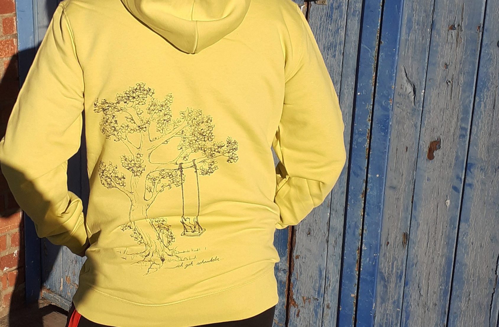 Ich geh‘ schaukeln – Katze mit Hut edition