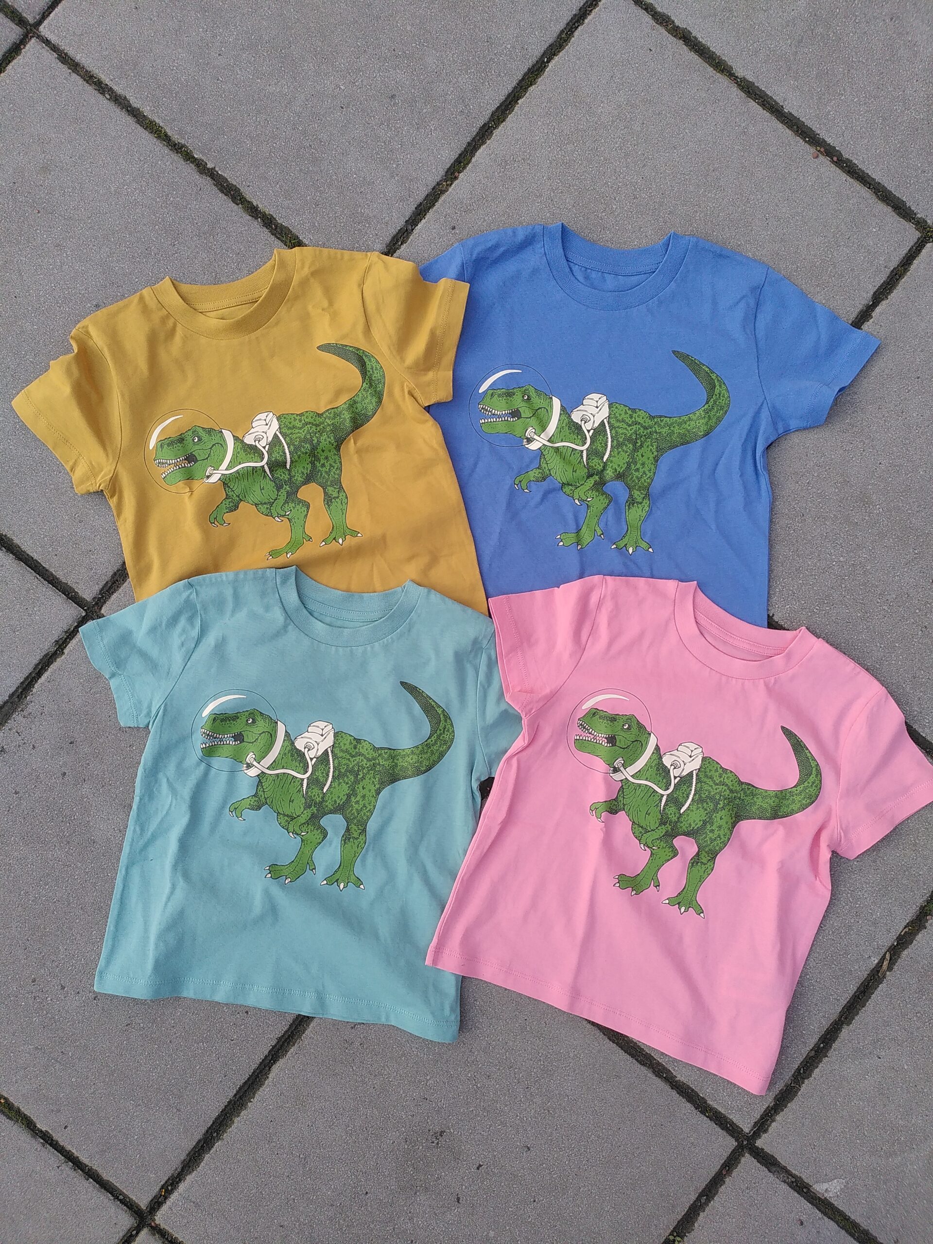 Kindershirts – Space Dino